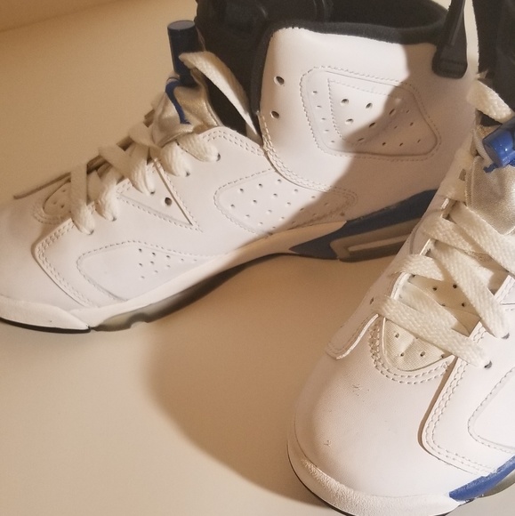 Air Jordan 6 Retro BG -Sport Blue - Picture 3 of 6